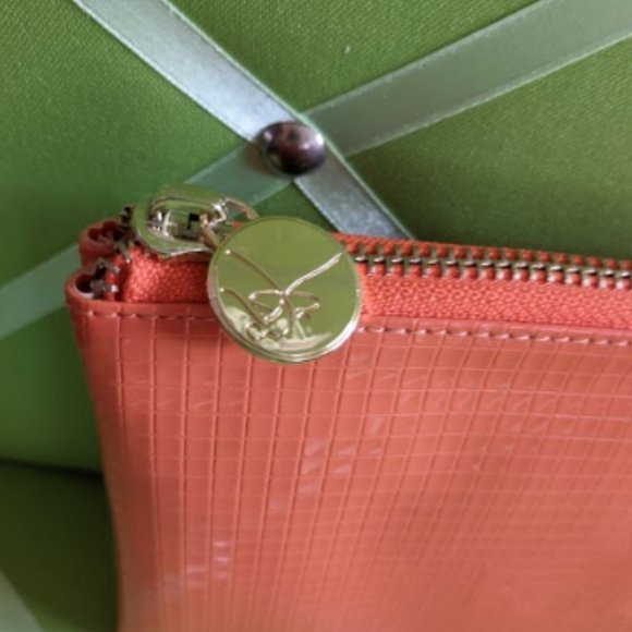 Ballerina Jewelers Bright Orange Clutch - Picture 6 of 6